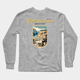 USA - NATIONAL PARK - YELLOWSTONE - Yellowstone Artists Point - 14 Long Sleeve T-Shirt